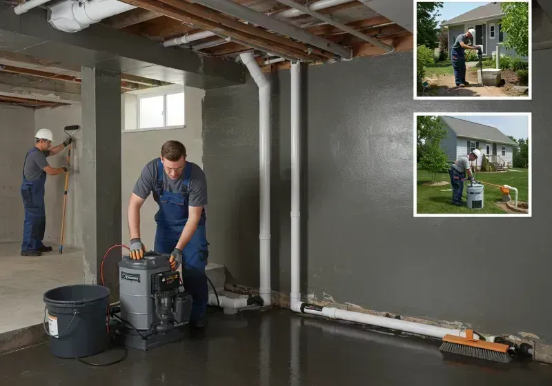 Basement Waterproofing and Flood Prevention process in Mineral Ridge, OH